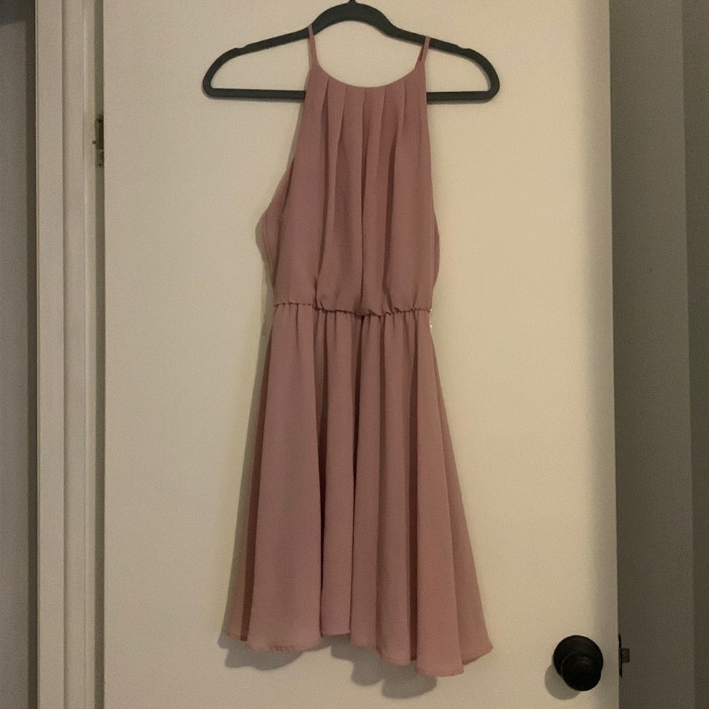 Pink dress